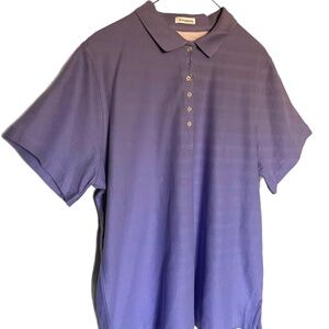 Outer Banks Golf Polo Shirt Size Mens 2XL New With Tags Purple Pique Cotton